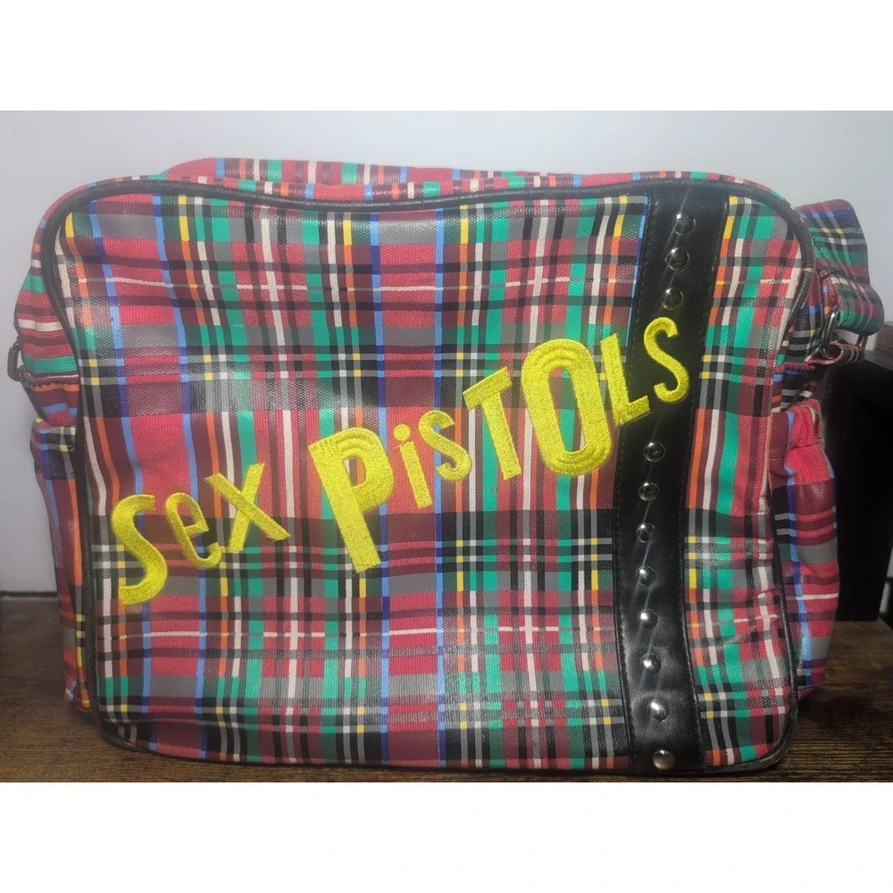Rare Hard To Find Sourpuss Sex Pistols Baby Diaper Bag Vintage Punk Rock Y2k - Picture 1 of 10